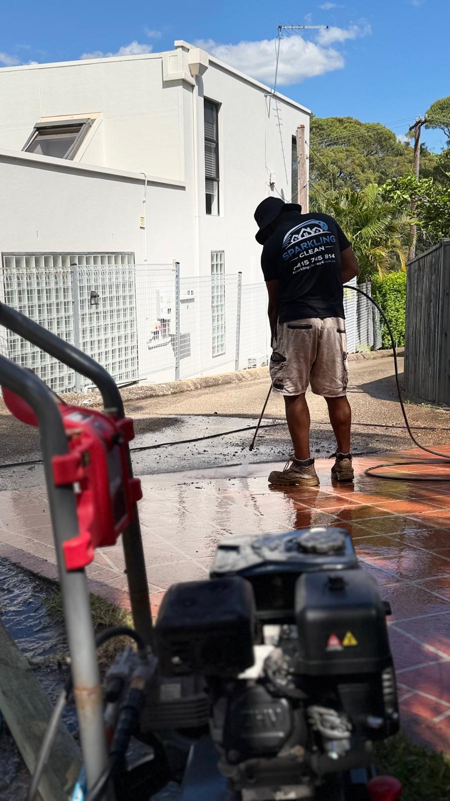 Fence and exterior wall cleaning Sydney
